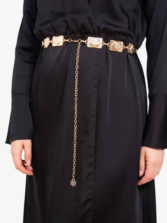 Royalfashion Ženský dekorativní kovový pásek